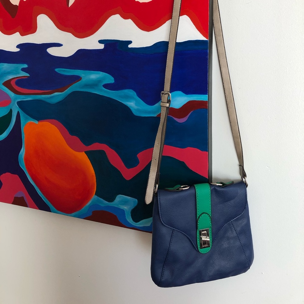 🌈Dark blue/green purse🌈